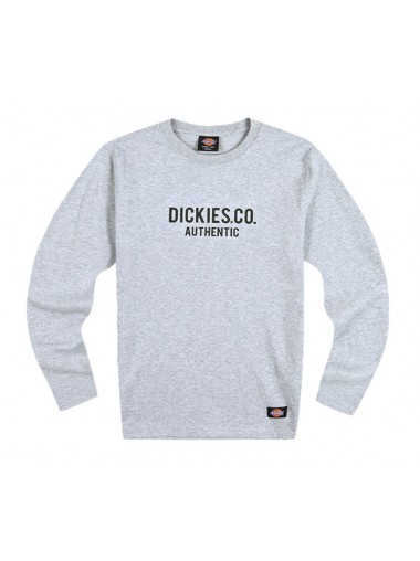 DICKIES Logo Long Sleeves Tee - Grey